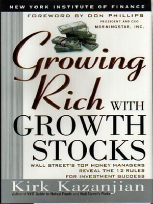cover image of Growing Rich with Growth Stocks